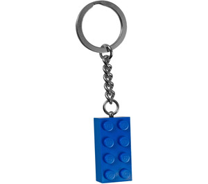 LEGO Keychain 2x4 Stud Blau (850152)