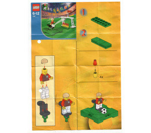 LEGO Kick 'n' Score Set (Kabaya) 1428-1 Instructions