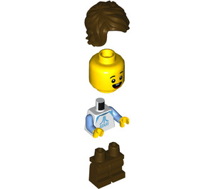 LEGO Kid with Atari Logo Top Minifigure