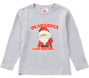 LEGO Kids Long Sleeve Dear Santa T Shirt (5009124)