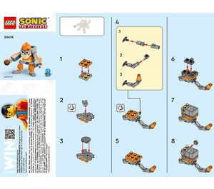 LEGO Kiki's Coconut Attack 30676 Instrukce