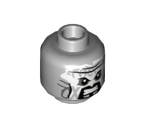 LEGO Killow Minifigure Head (Recessed Solid Stud) (3626 / 37412)