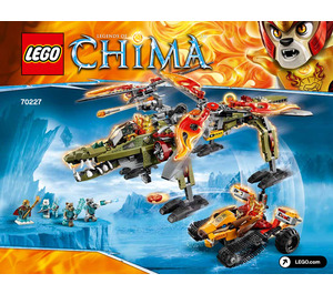 LEGO King Crominus' Rescue Set 70227 Instructions