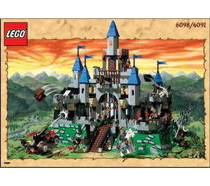LEGO King Leo's Castle Set 6091 Instructions