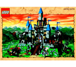 LEGO King Leo's Castle Set 6098 Instructions
