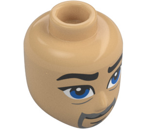 LEGO King Magnifico Male Minidoll Head (28649 / 104942)