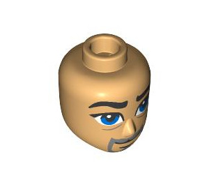 LEGO King Magnifico Male Minidoll Head (28649 / 104942)