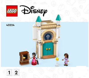 LEGO King Magnifico's Castle Set 43224 Instructions