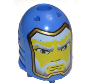 LEGO King Mathias Large Figure Head with Gold Line