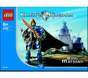 LEGO King Mathias Set 8790 Instructions