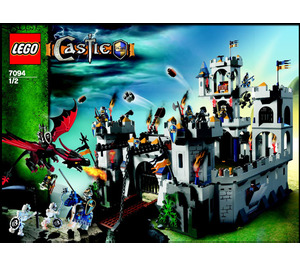 LEGO King's Castle Siege Set 7094 Instructions
