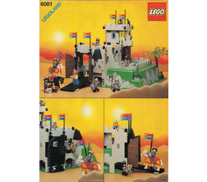 LEGO King's Mountain Fortress Set 6081 Instructions