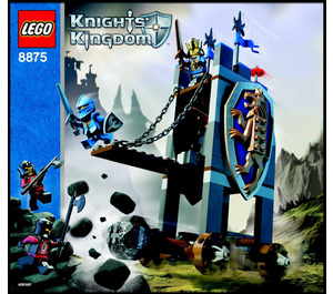 LEGO King's Siege Tower Set 8875 Instructions