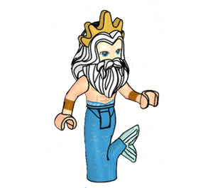 LEGO King Triton Minifigure