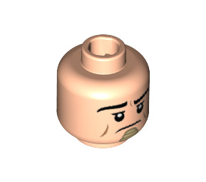 LEGO King Tut Minifigure Head (Recessed Solid Stud) (3626 / 29157)