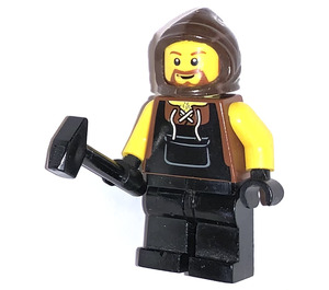 LEGO Kingdoms Advent Calendar Set 7952-1 Subset Day 1 - Blacksmith with Hammer