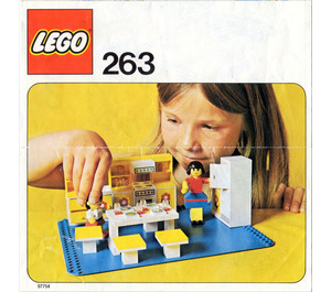 LEGO Kitchen Set 263-1 Instructions