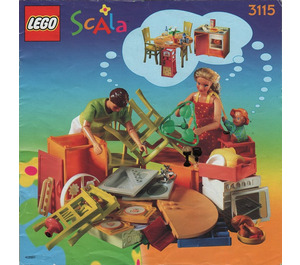 LEGO Kitchen Set 3115