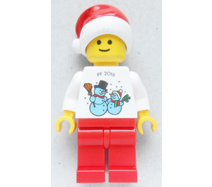 LEGO Kladno Factory Employees Christmas Gift minifiguur