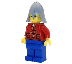 LEGO Riddare Performer med Röd Chinese Topp Minifigur