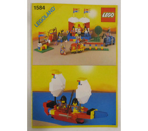 LEGO Knight's Challenge Set 1584 Instructions