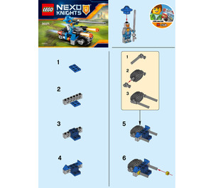 LEGO Knight's Cycle 30371 Instruktioner