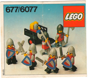 LEGO Knight's Procession Set 6077-1 Instructions