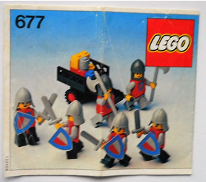 LEGO Knight's Procession 677 Instructions