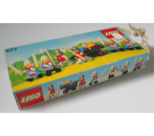 LEGO Knight's Procession 677 Packaging