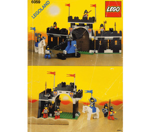 LEGO Knight's Stronghold Set 6059 Instructions