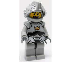 LEGO Knight with Breastplate and Helmet with Silver Visor Minifigure