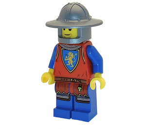 LEGO Rytíř s Široký Brimmed Helma Minifigurka