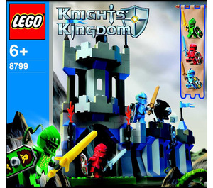 LEGO Knights' Castle Wall 8799 Instructies