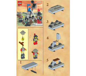 LEGO Knights' Catapult Set 4816 Instructions