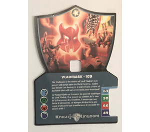 LEGO Knights Kingdom II Card 109 - Vladmask
