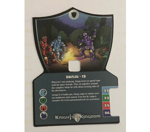 LEGO Knights Kingdom II Card 13 - Danju