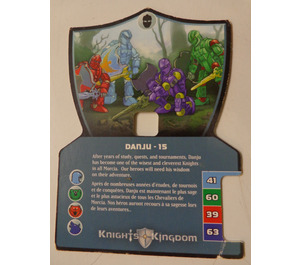 LEGO Knights Kingdom II Card 15 - Danju