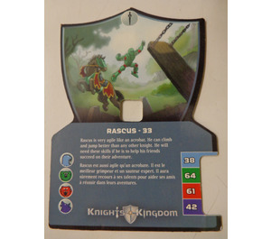LEGO Knights Kingdom II Card 33 - Rascus