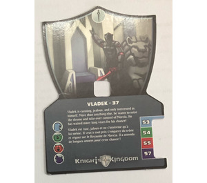 LEGO Knights Kingdom II Card 37 - Vladek