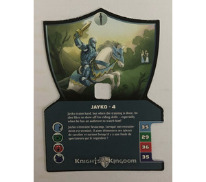 LEGO Knights Kingdom II Card 4 - Jayko
