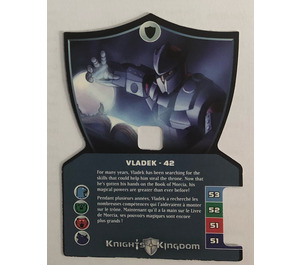 LEGO Knights Kingdom II Card 42 - Vladek