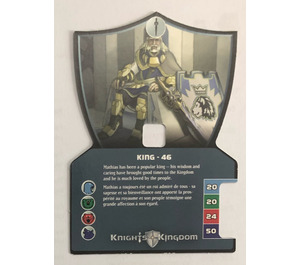 LEGO Knights Kingdom II Card 46 - King