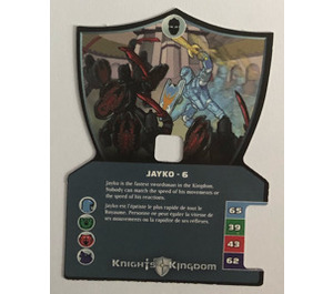 LEGO Knights Kingdom II Card 6 - Jayko