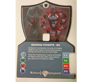 LEGO Knights Kingdom II Card 60 - Shadow Knights