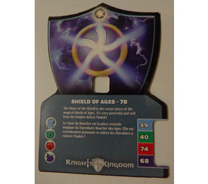 LEGO Knights Kingdom II Card 78 - Shield of Ages