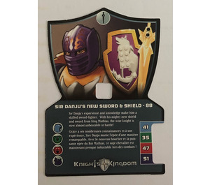 LEGO Knights Kingdom II Card 88 - Sir Danju's New Épée