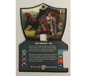 LEGO Knights Kingdom II Card 90 - Sir Santis