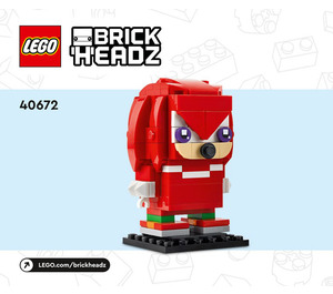 LEGO Knuckles & Shadow 40672 Instructions