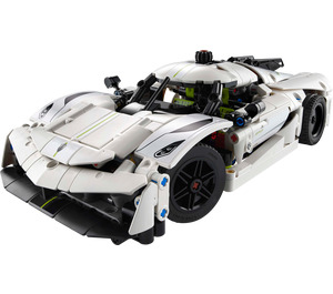 LEGO Koenigsegg Jesko Absolut White Hypercar Set 42184