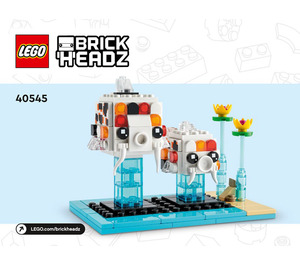 LEGO Koi Fish Set 40545 Instructions